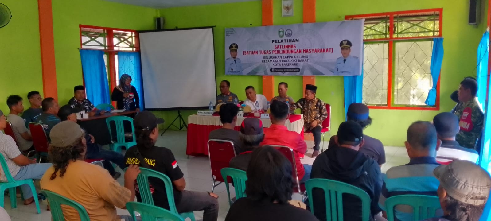 Polres Parepare Bekali Satlinmas Cappa Galung, Perkuat Peran Warga Jaga Keamanan
