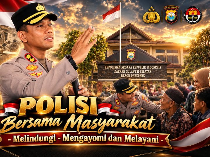 Wujudkan Arah Baru Kebijakan Polri, Polres Parepare Masifkan Program “Polisi Bersama Masyarakat