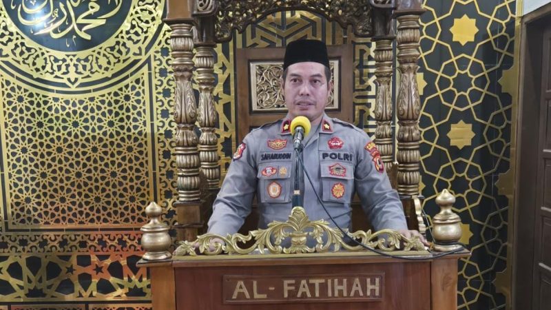 Safari Subuh di Masjid Al Fatihah, Waka Polres Parepare Sampaikan Pesan Kamtibmas dan Perkuat Silaturahmi