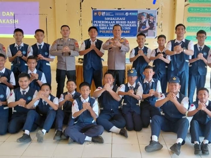 Polres Parepare Ajak Siswa Berprestasi Parepare Daftar SMA Kemala Taruna Bhayangkara