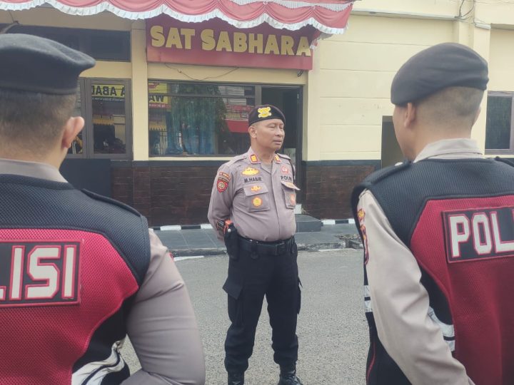 Kasat Samapta Polres Parepare Tekankan Respons Cepat dan Pelayanan Humanis