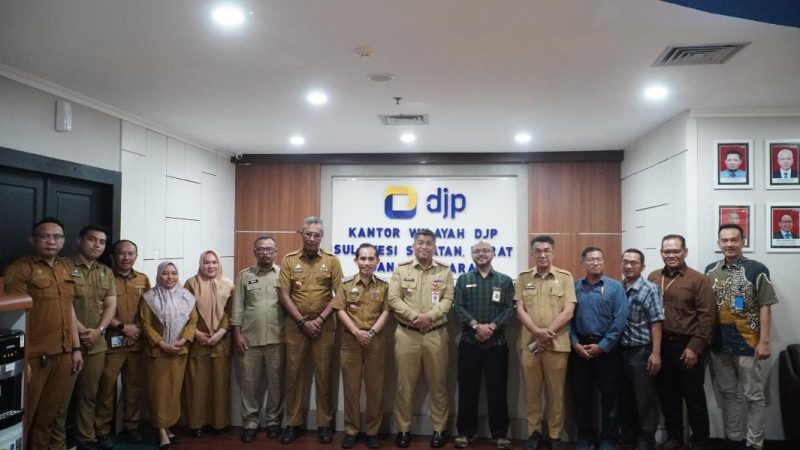 Diskusi Data ILAP, Pemkab Jeneponto dan Kanwil DJP Sulselbartra Sepakat Integrasikan Data Perpajakan