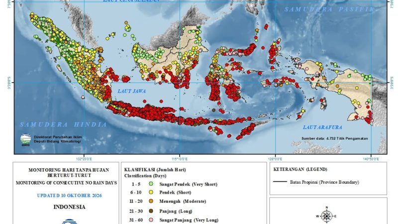 Udara Tak Sehat Dampak Asap Kiriman, Warga Pinrang Diimbau Pakai Masker