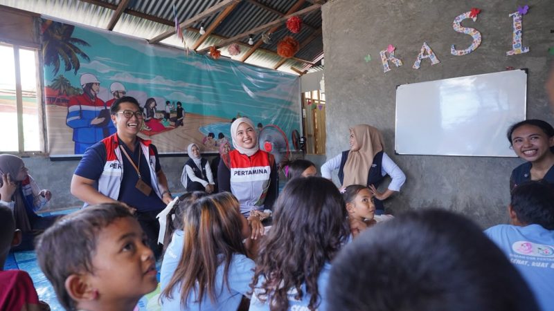 Pertamina Patra Niaga Bangun Ruang Belajar dan Mimpi Anak-Anak Pesisir Sulawesi