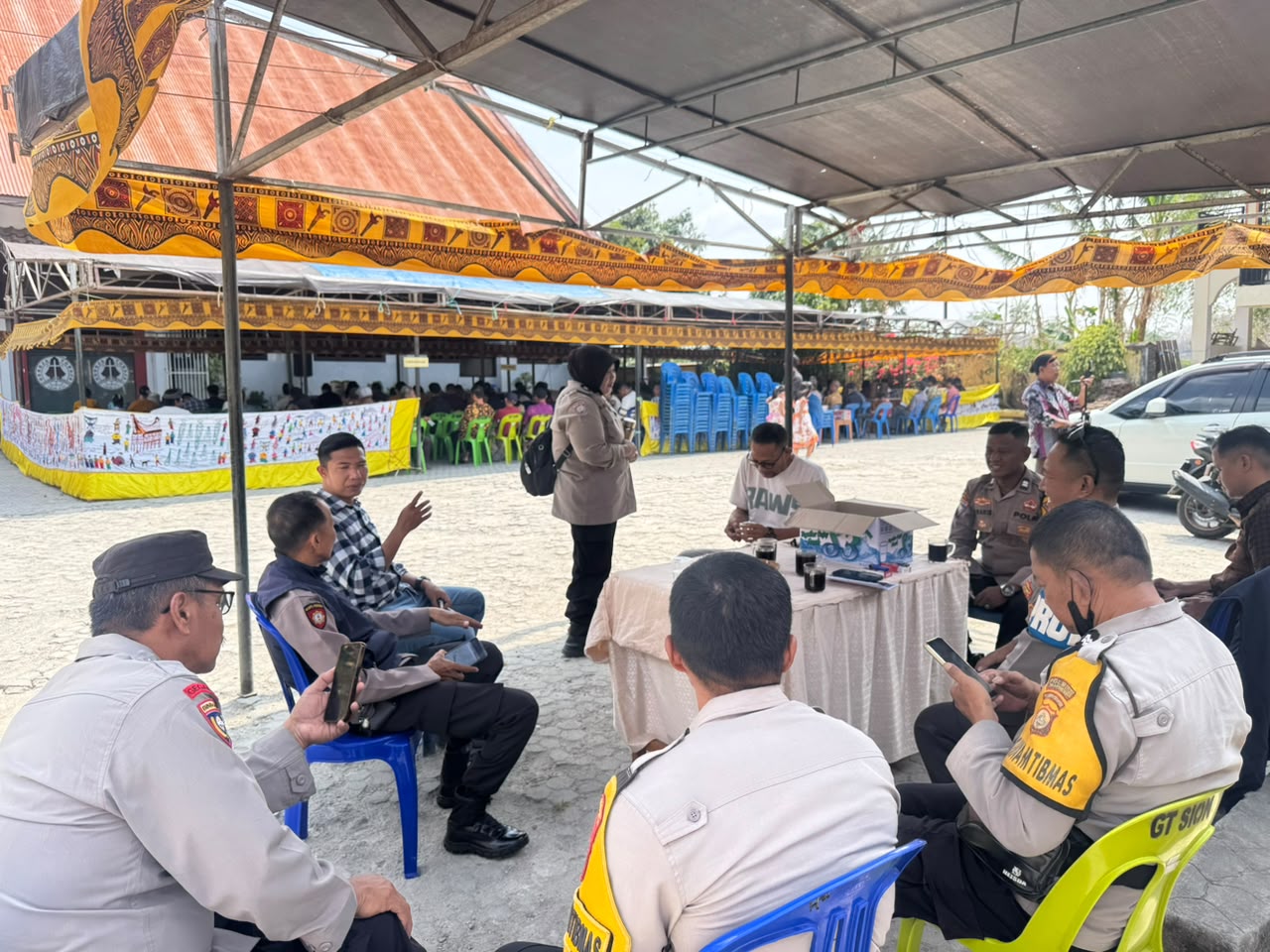 250 Jemaat Ibadah di Gereja Toraja Sion, Polsek Soreang Jaga Sejak Pagi