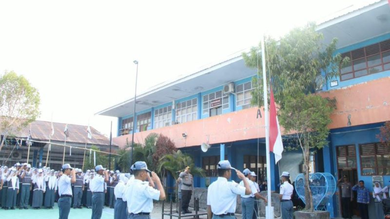 Ratusan Siswa SMAN 2 Parepare Antusias, Waka Polres Parepare Tekankan Tertib Lalu Lintas Cermin Disiplin Diri