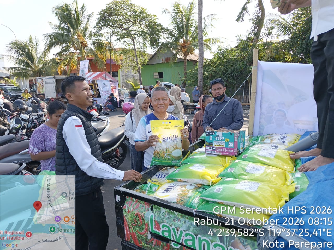 Peringati Hari Pangan, Pemkot Parepare Sediakan Bahan Pokok Murah untuk Warga