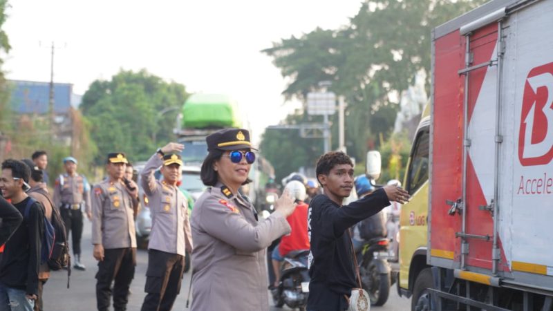 Kawal Aspirasi dengan Humanis, Polres Parepare Jamin Demokrasi Berjalan Sejuk dan Kondusif