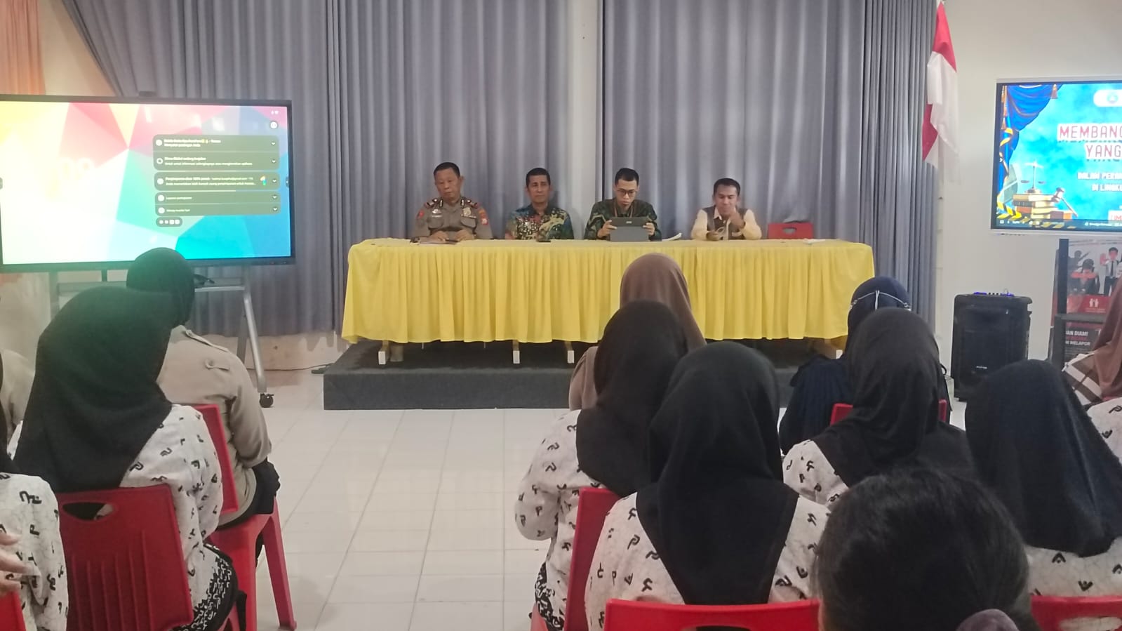 Polres Parepare Gandeng PN, Beri Edukasi Hukum ke Pelajar SMAN 4