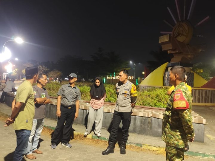 Patroli Tiga Pilar di Kampung Baru Parepare, Aktivitas Warga Malam Hari Jadi Perhatian