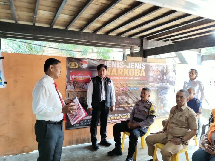 Kampung Tangguh Anti Narkoba Parepare Jadi Ruang Edukasi, Pelajar Diingatkan Bahaya Narkotika