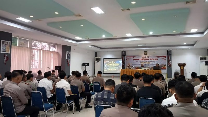 Puslitbang Polri Turun ke Parepare, Kaji Kesesuaian Norma Penyidikan dengan Karakteristik Wilayah