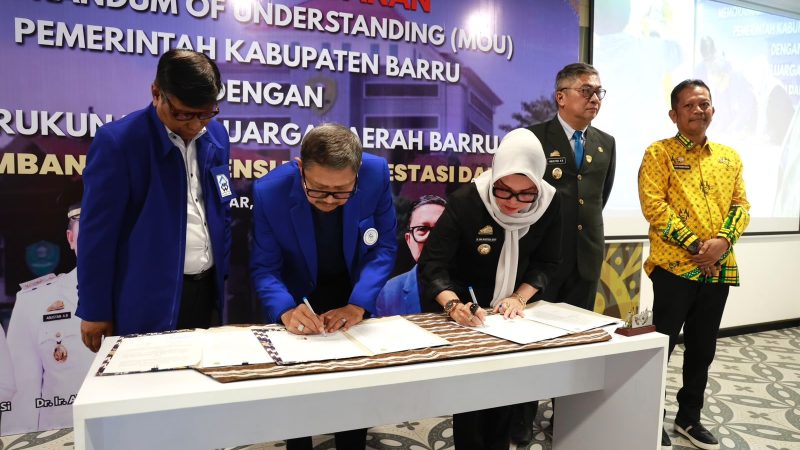 Buka Pintu Investasi, Pemkab Barru–KKDB Sepakat Kerja Sama 5 Tahun Manfaatkan Potensi Alam & SDM