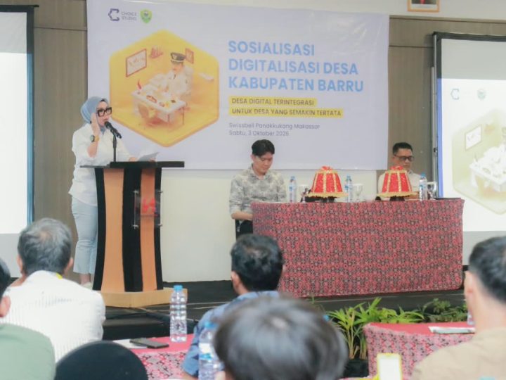 Bupati Barru Andi Ina Tekankan Pentingnya Data Akurat Lewat Digitalisasi Pemerintahan Desa di Barru